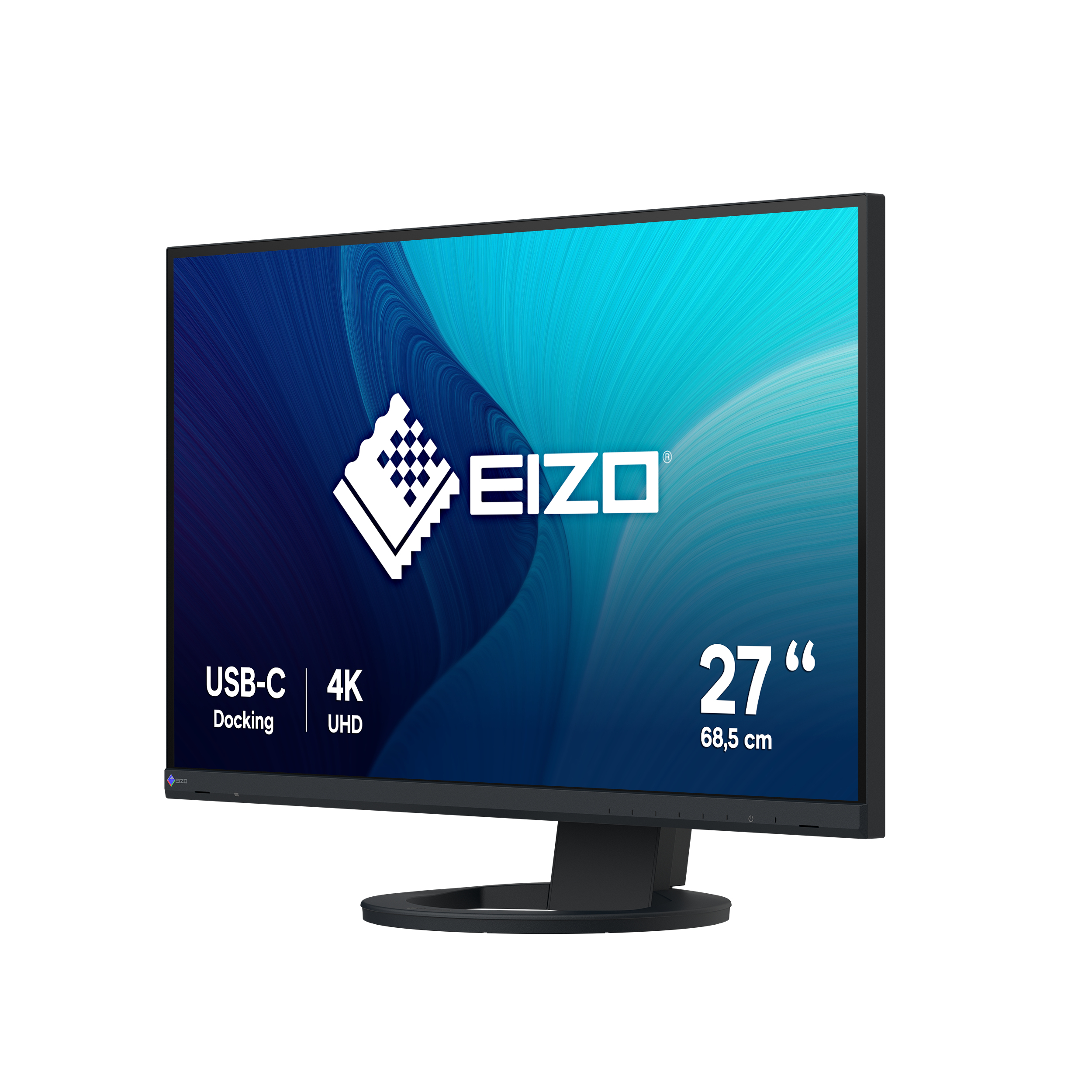 EIZO FlexScan EV2740S-BK computer monitor 68,6 cm (27") 3840 x 2160 Pixels 4K Ultra HD LCD Zwart - Afbeelding 2