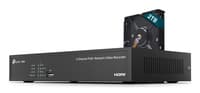 TP-Link VIGI NVR1004H-4P-2TB Zwart - Afbeelding 2