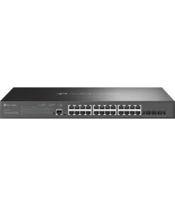 TP-Link Omada SG3428XMP netwerk-switch Managed L2+ Gigabit Ethernet (10/100/1000) Power over Ethernet (PoE) 1U Zwart