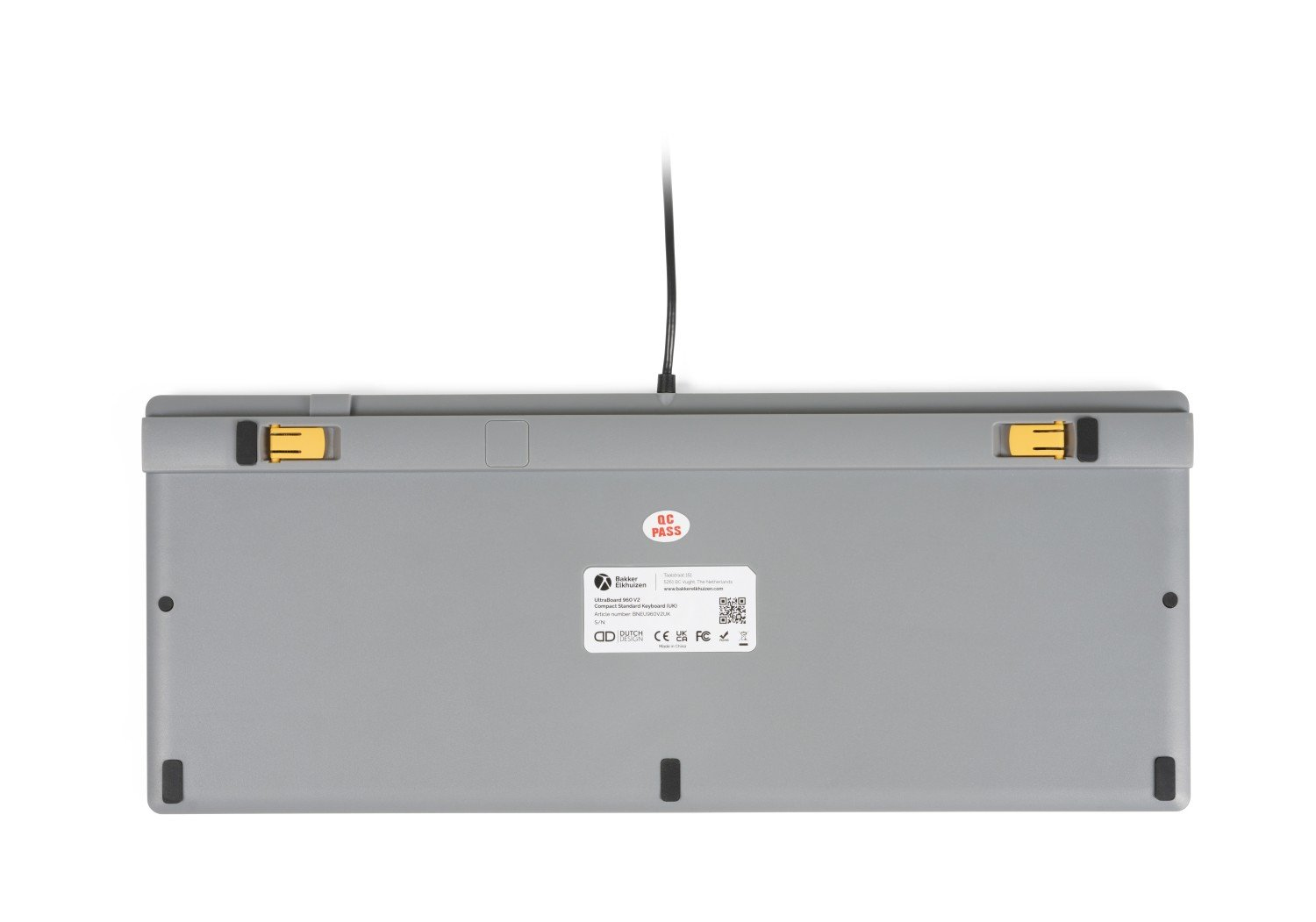 BakkerElkhuizen UltraBoard 960 V2 Compact Standard DE Qwertz - Afbeelding 6
