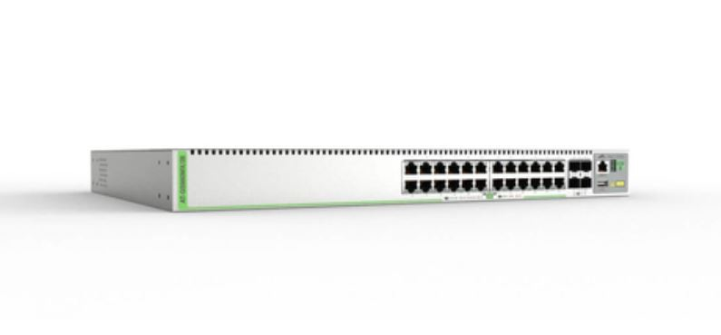Allied Telesis GS980MX Managed L3 Gigabit Ethernet (10/100/1000) 1U Grijs