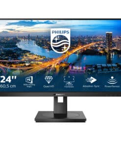 Philips B Line 245B1/00 computer monitor 60,5 cm (23.8") 2560 x 1440 Pixels Quad HD LED Zwart