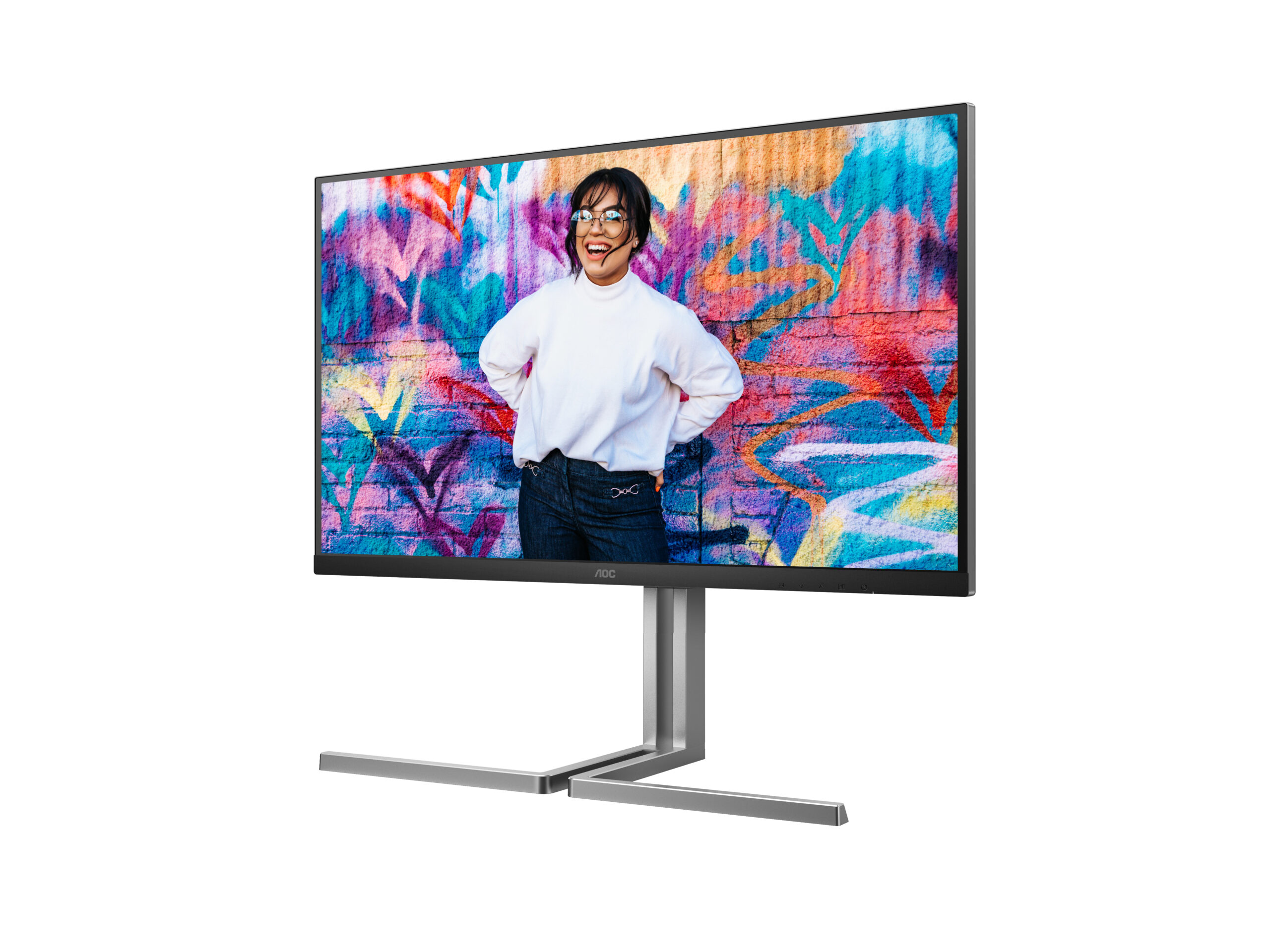 AOC U3 U32U3CV computer monitor 80 cm (31.5") 3840 x 2160 Pixels 4K Ultra HD LCD Zwart - Afbeelding 5