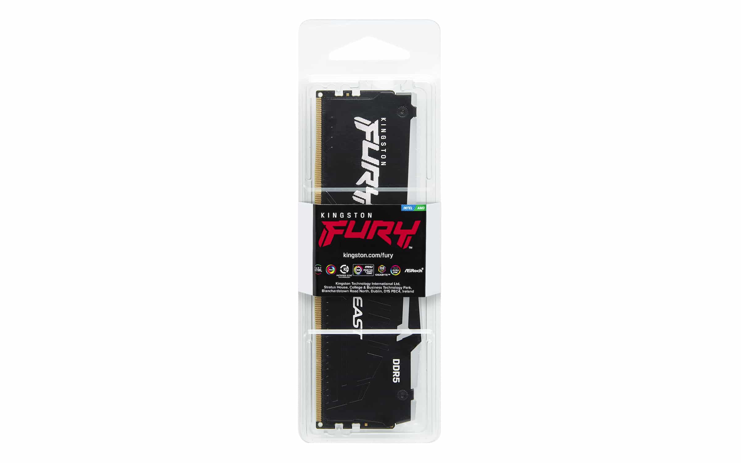 Kingston Technology FURY Beast 32GB 5200MT/s DDR5 CL40 DIMM RGB - Afbeelding 5