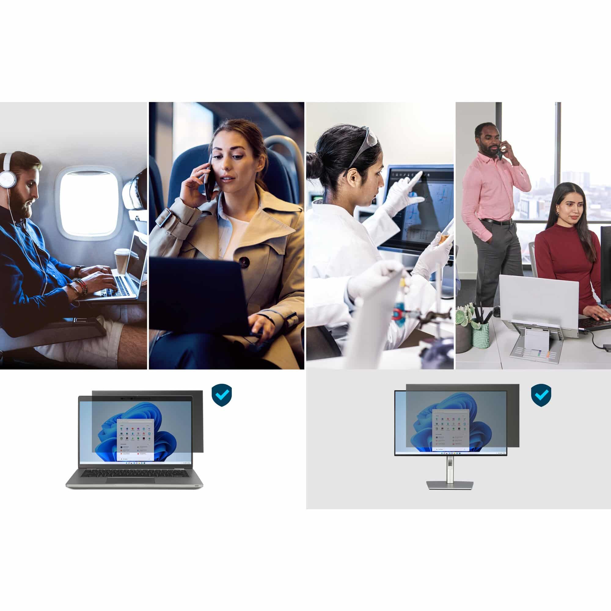 Kensington 2-way Removable Privacy Screen Filter voor 25" Monitors 16:9 - Afbeelding 8
