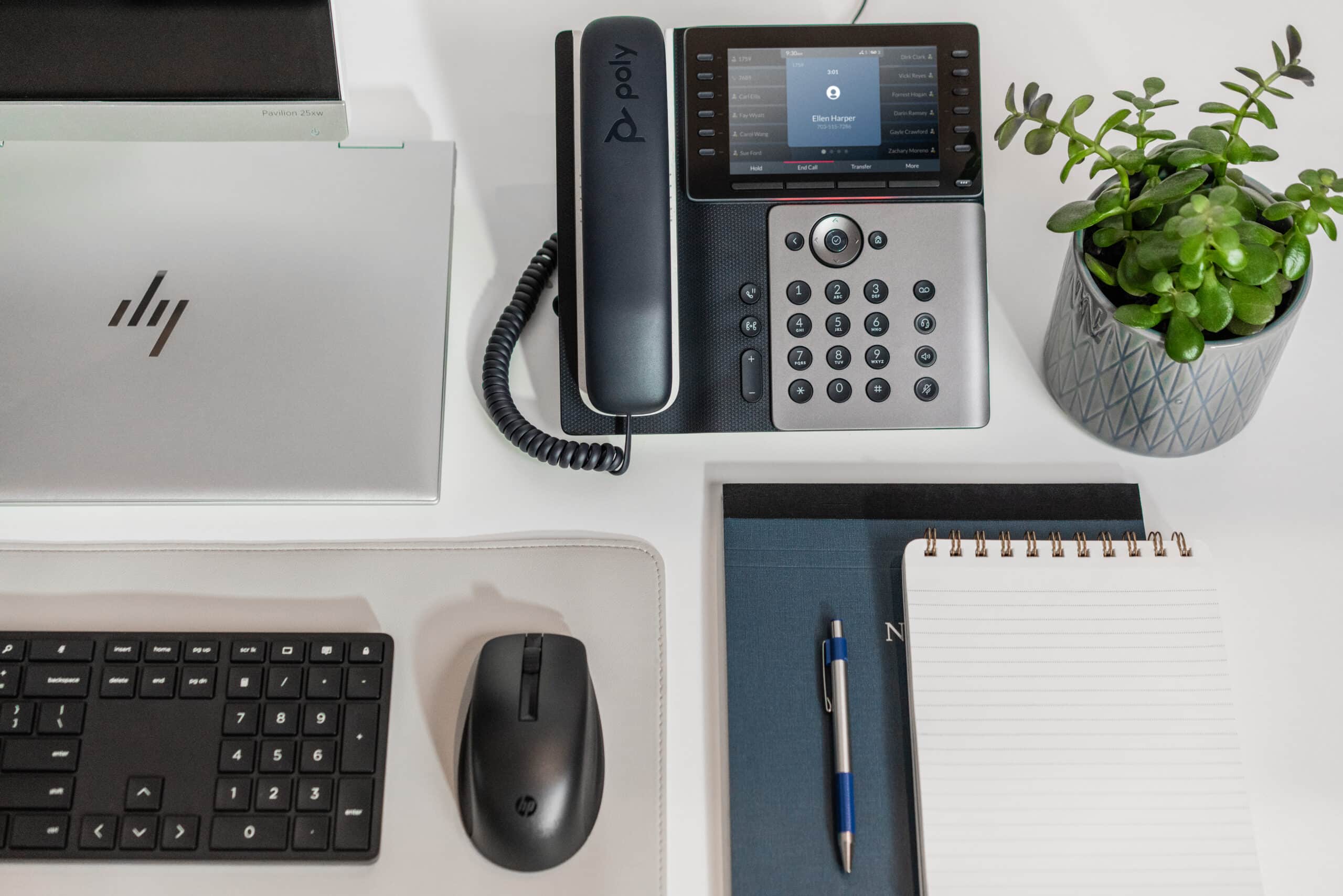 HP Poly Edge E550 IP-telefoon met PoE-ondersteuning - Afbeelding 3