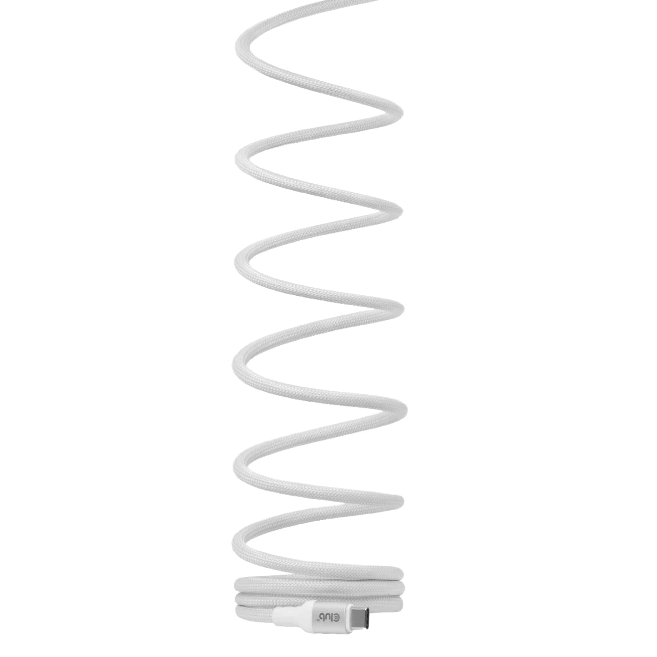CLUB3D CLUB 3D USB-C Magnetic-Coil kabel Wit - Afbeelding 5