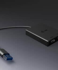 i-tec USB-A/USB-C Dual 4K/60 Hz DisplayPort Video Adapter - Afbeelding 2