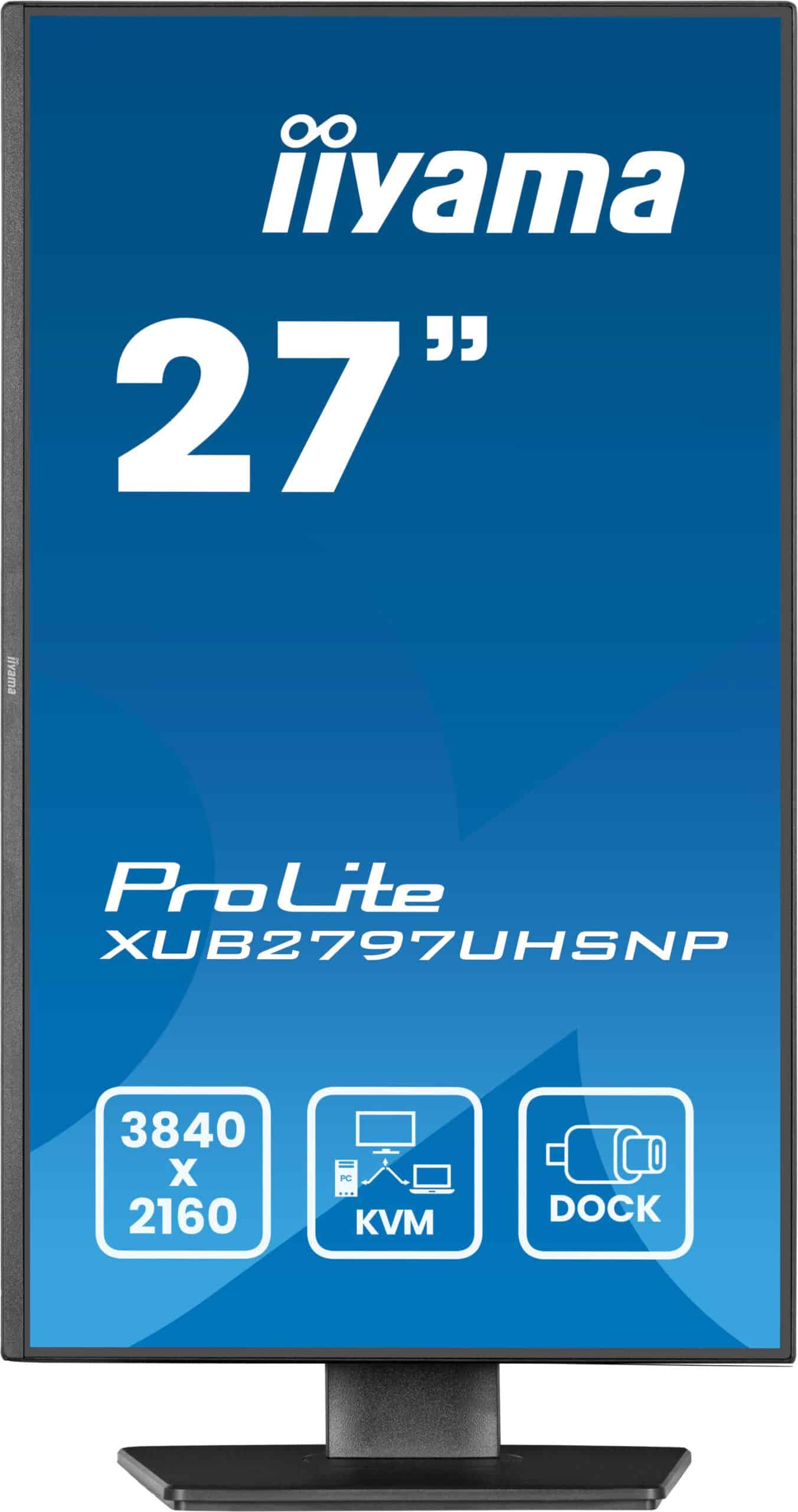iiyama ProLite XUB2797UHSNP-B1 computer monitor 68,6 cm (27") 3840 x 2160 Pixels 4K Ultra HD LED Zwart - Afbeelding 3