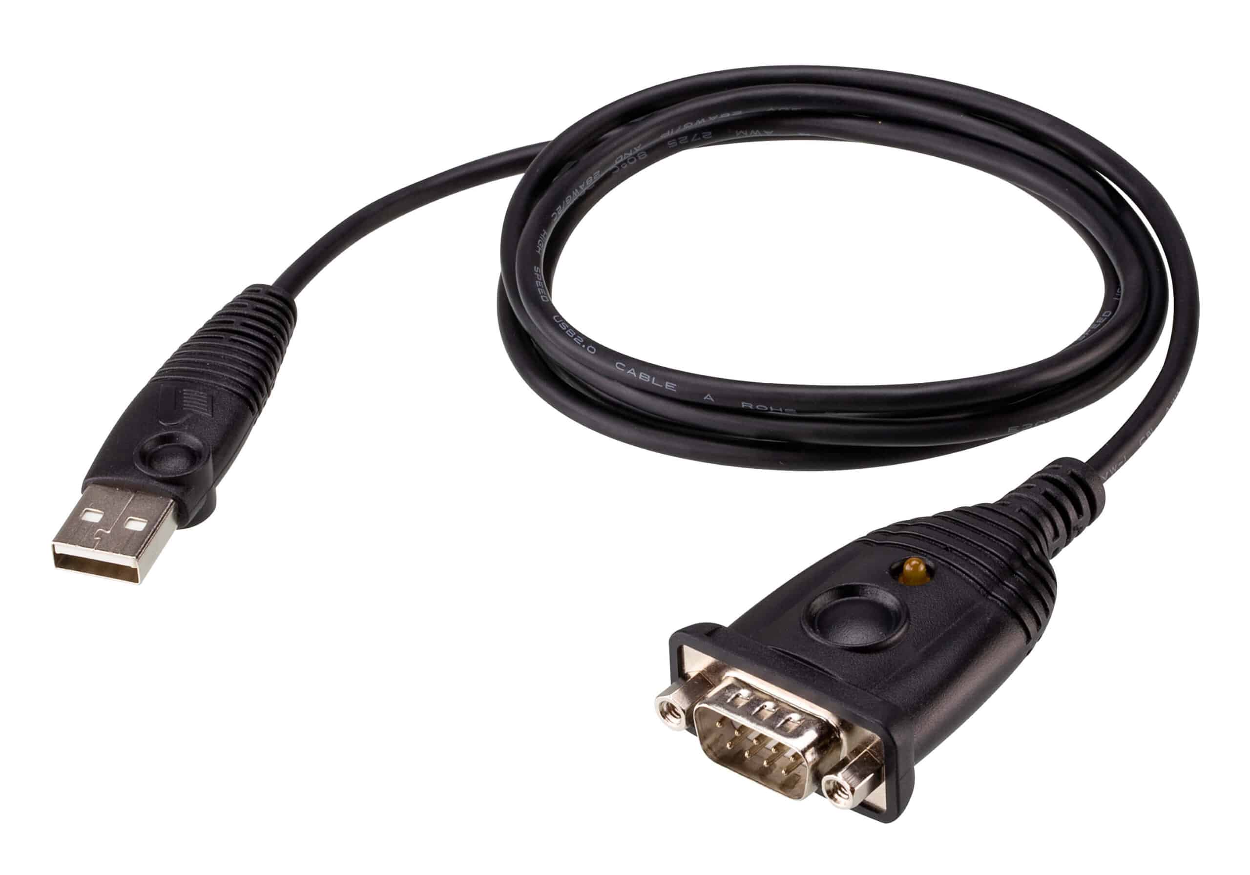 ATEN UC232AF USB Type-A RS-232 Zwart