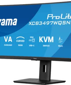 iiyama ProLite XCB3497WQSNP-B1 computer monitor 86,4 cm (34") 3440 x 1440 Pixels UltraWide Quad HD LED Zwart - Afbeelding 5
