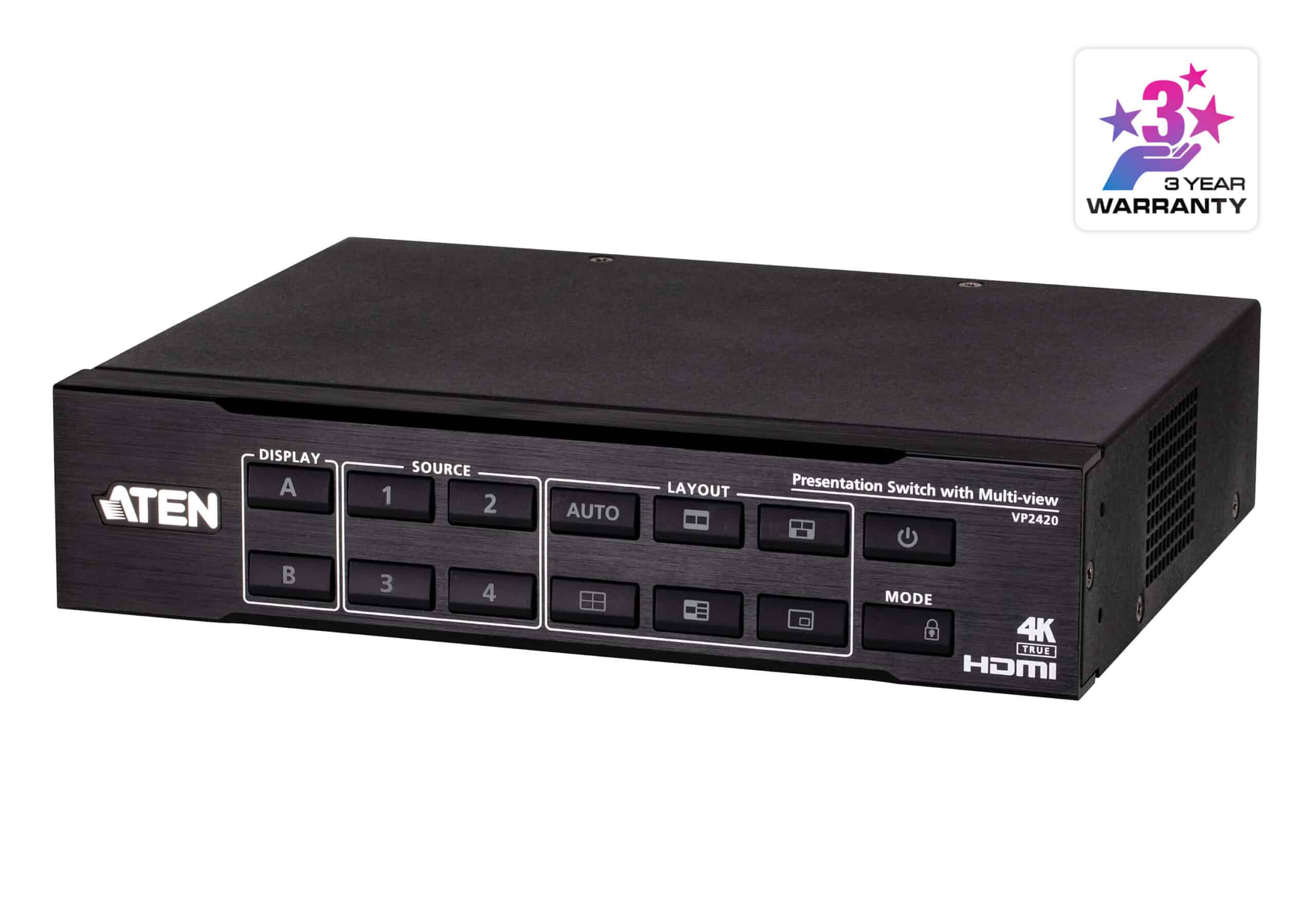 ATEN VP2420 matrix-schakelaar Mediapresentatie matrixschakelaar - Afbeelding 2