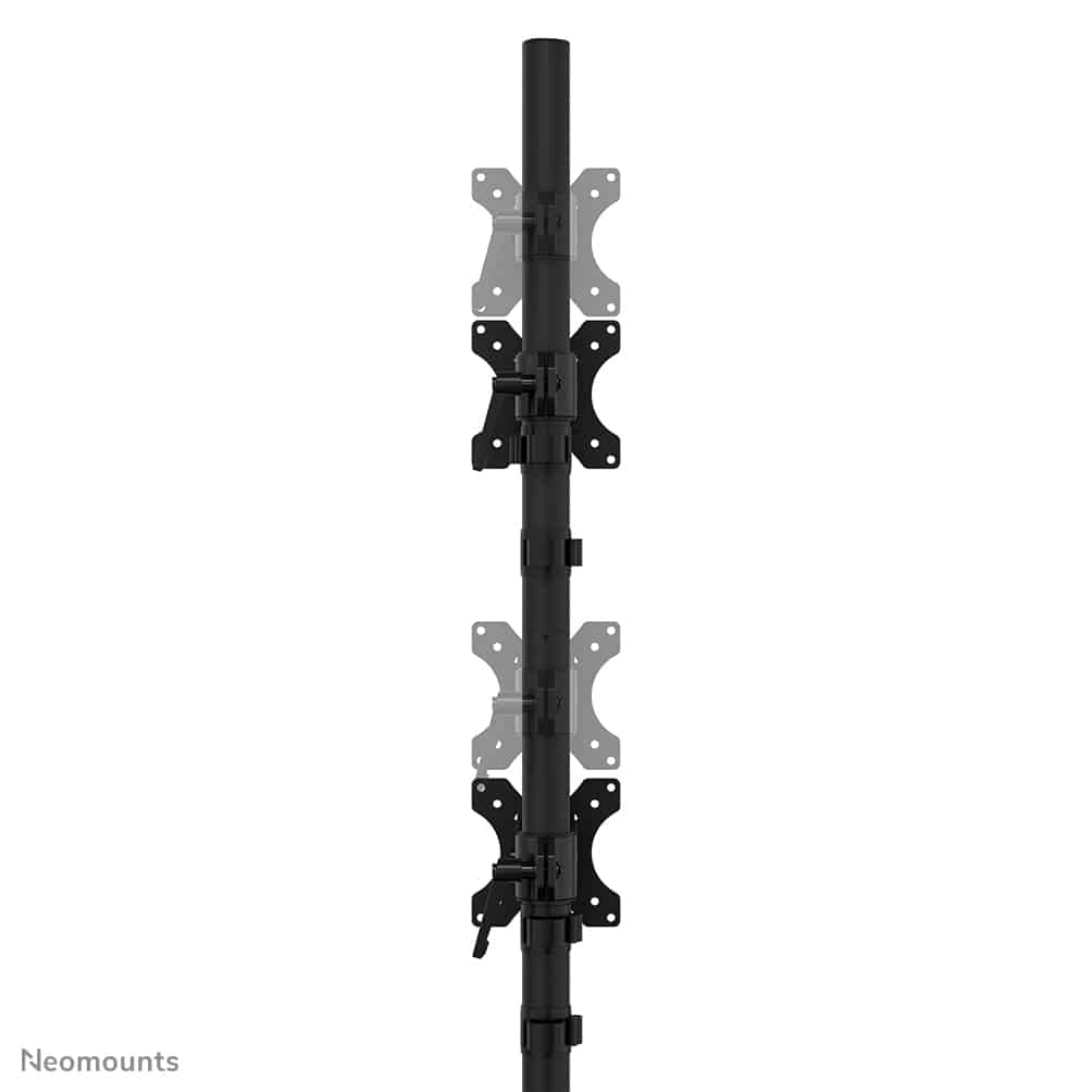 Neomounts DS45-600BL2V Monitorstandaard voor twee schermen 10-32" - Afbeelding 6