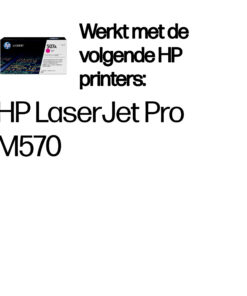 HP 507A originele magenta LaserJet tonercartridge