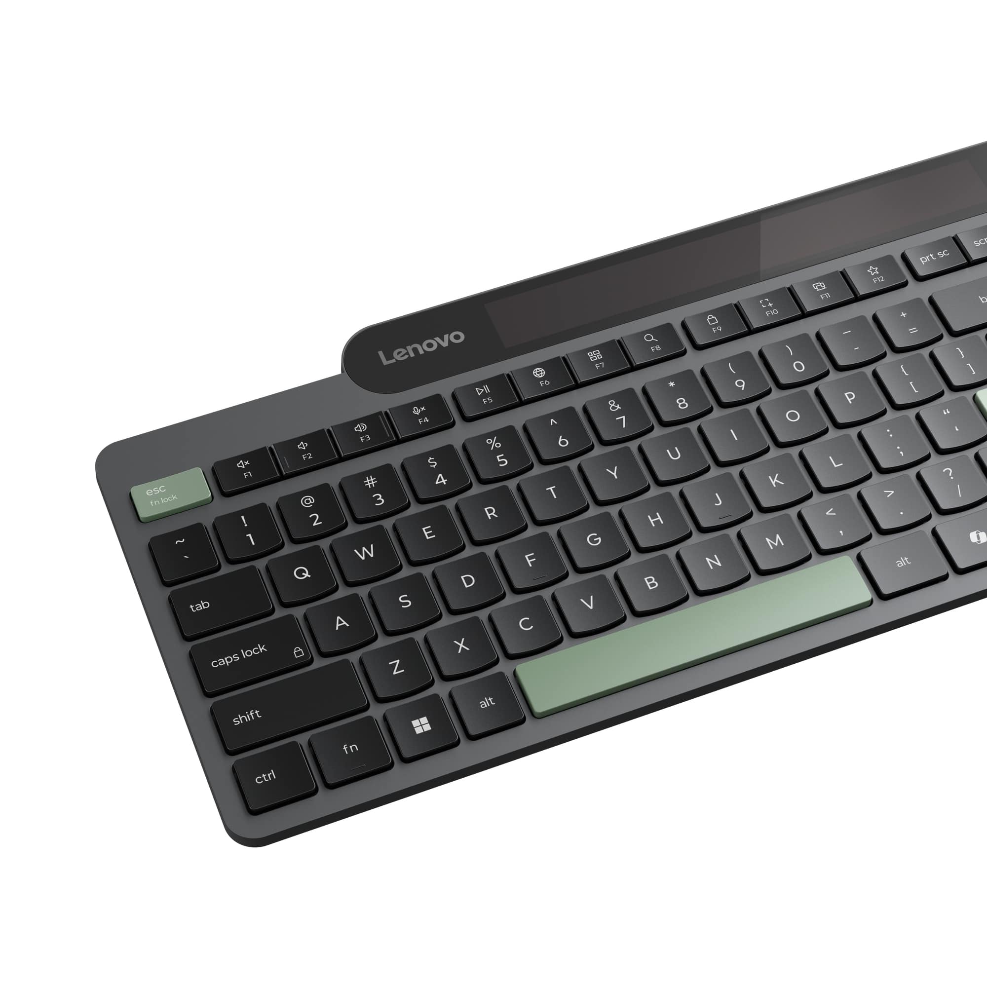 Lenovo 4Y41R69501 toetsenbord Thuis/Werk Bluetooth Frans, Duits Zwart, Groen - Afbeelding 8