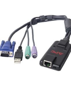 APC KVM 2G, servermodule, PS/2 met virtuele media