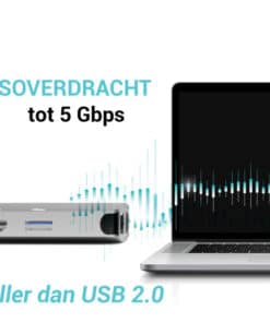 i-tec USB-C Metal Nano 3x Display (DP, HDMI and VGA) Docking Station + Power Delivery 100 W - Afbeelding 7
