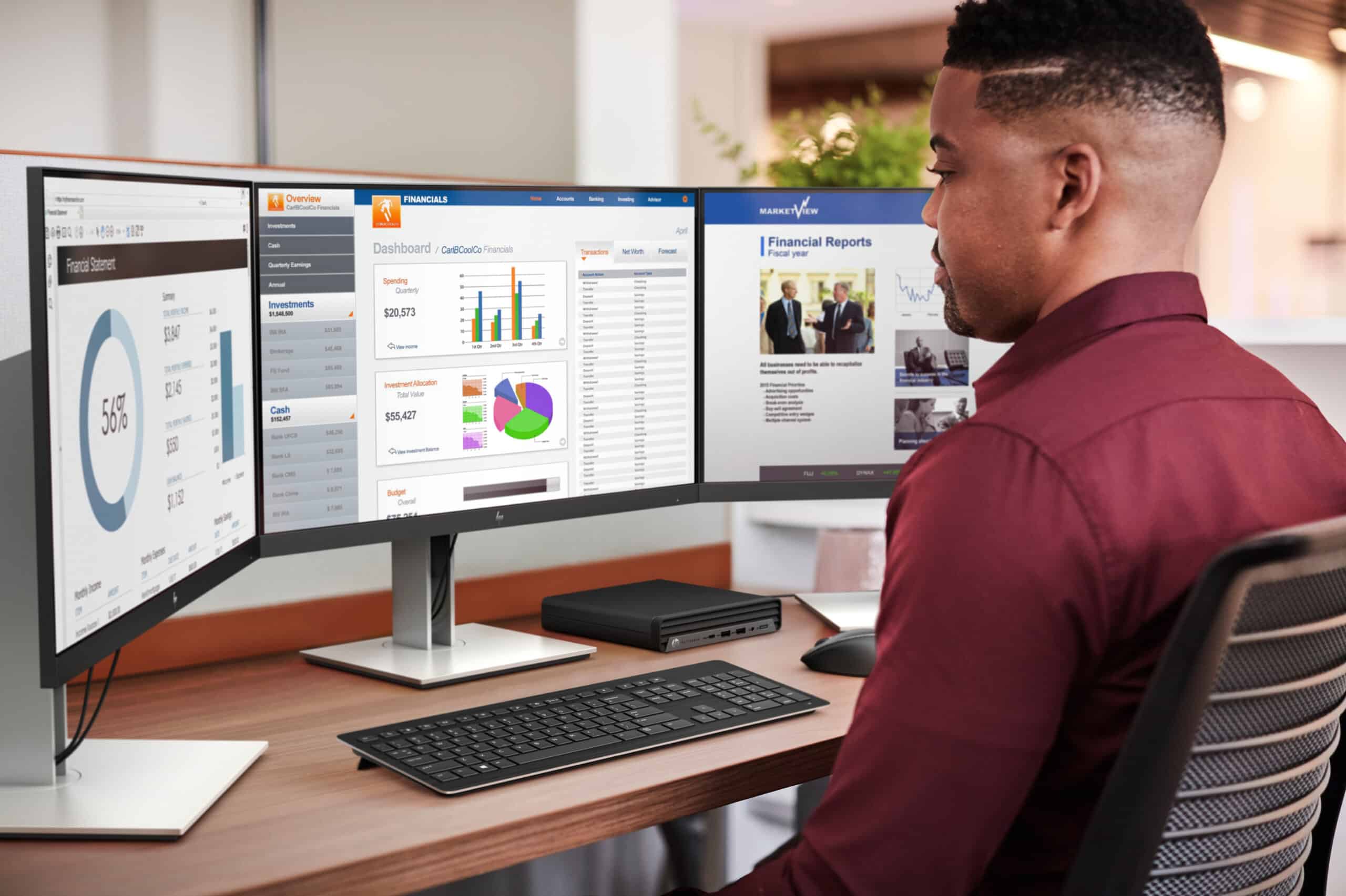 HP E-Series E24 G4 FHD-monitor - Afbeelding 6