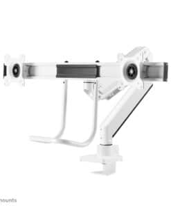 Neomounts NM-D775DXWHITE Monitorarm 10-32" - gasveer - Topfix - 180°-stop - Afbeelding 6