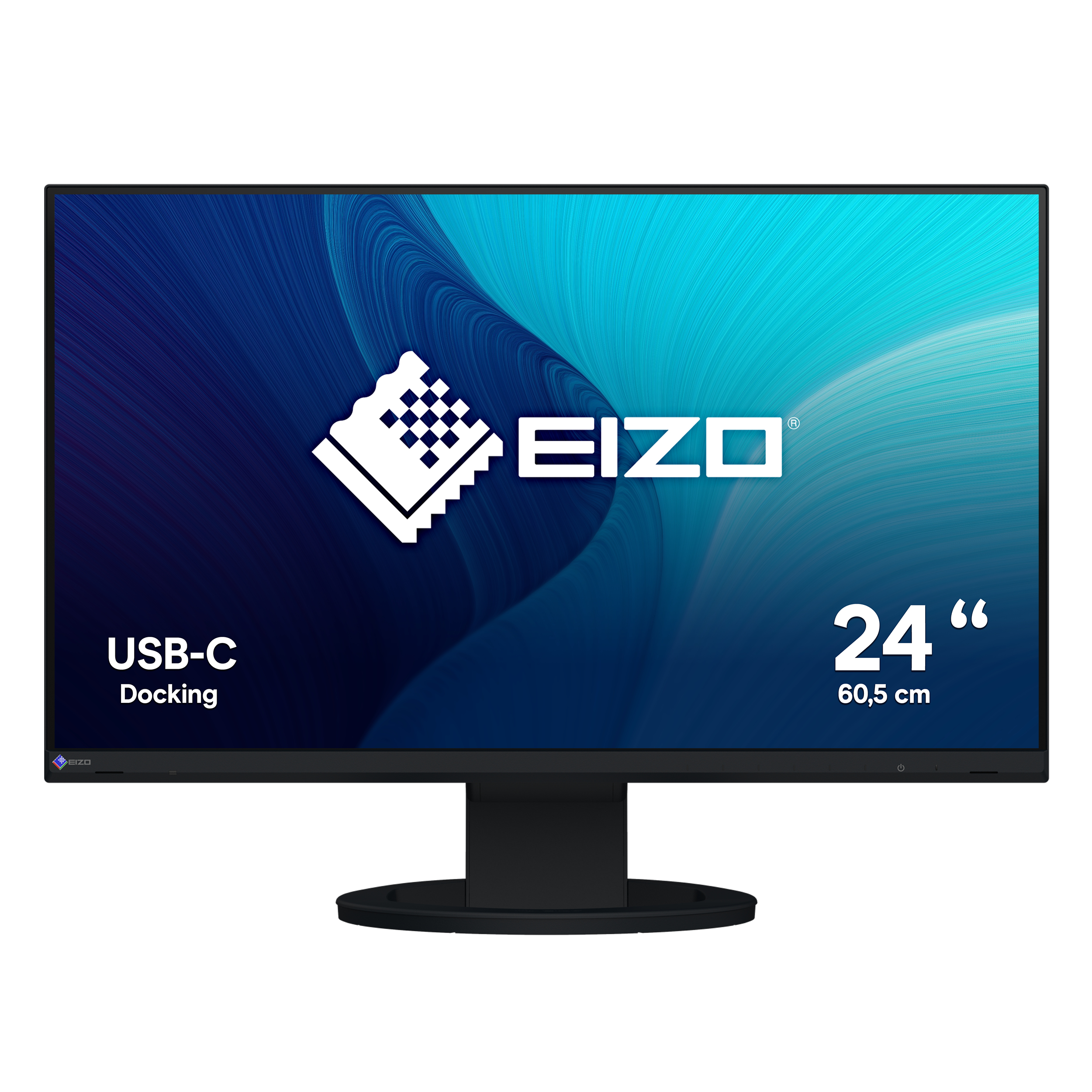 EIZO FlexScan EV2480-BK computer monitor 60,5 cm (23.8") 1920 x 1080 Pixels Full HD LCD Zwart