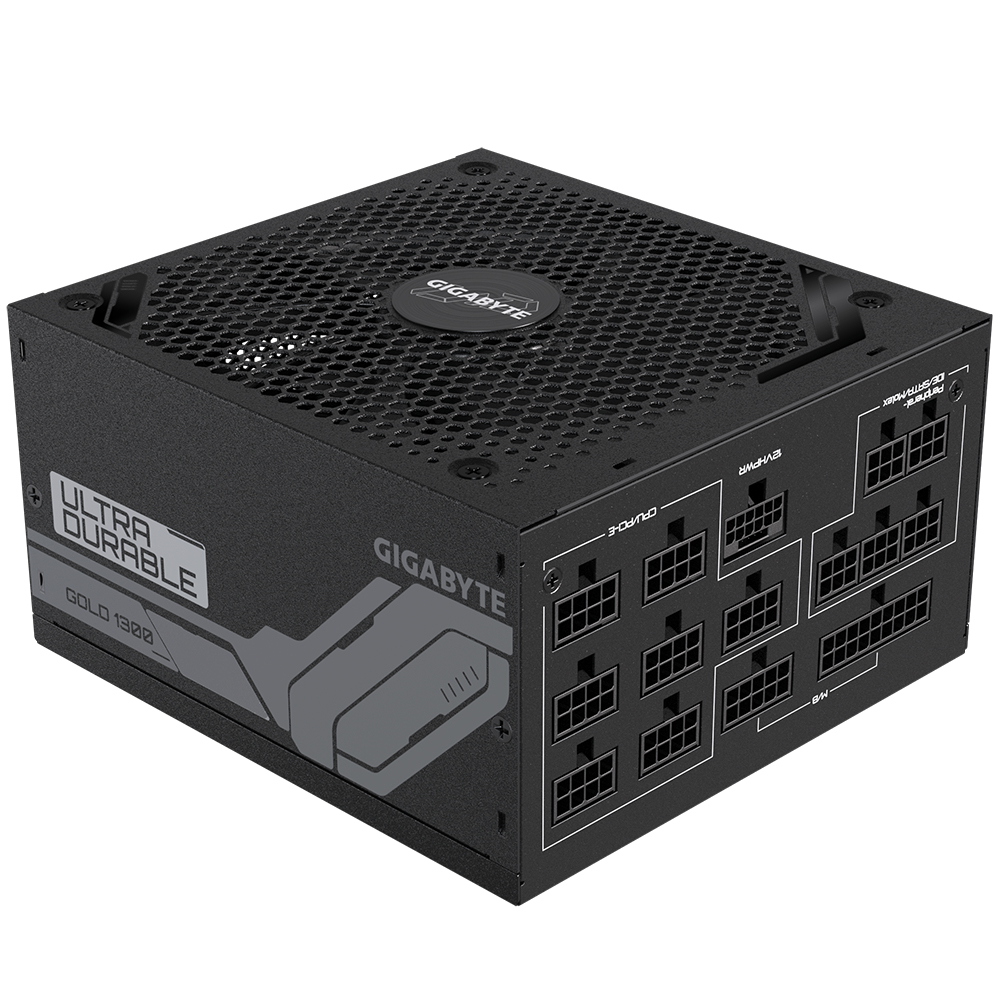 GIGABYTE UD1300GM PG5 power supply unit 1300 W 20+4 pin ATX ATX Zwart - Afbeelding 3