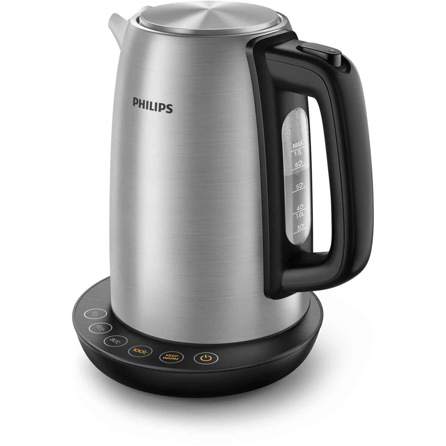 Philips Avance Collection HD9359/90 Metalen waterkoker - Temp.-regeling, Warmhoudmodus