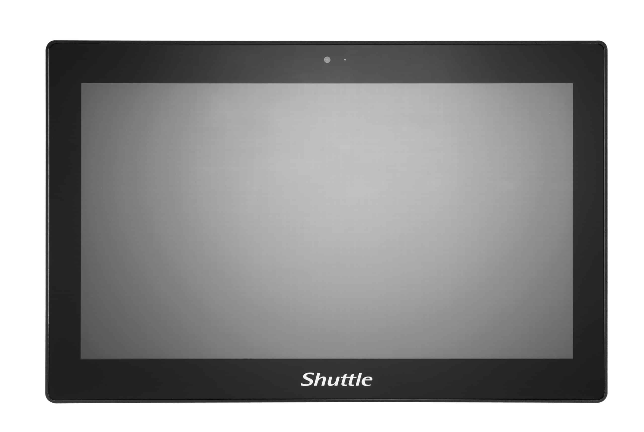 Shuttle All-In-One Panel PC Barebone P15AL01-i5 blauw, 15.6" Multi-Touch-Screen, Intel Core i5-1235U, 2xLAN, 1x COM, IP65, ventilatorloos, 24/7 permanent gebruik