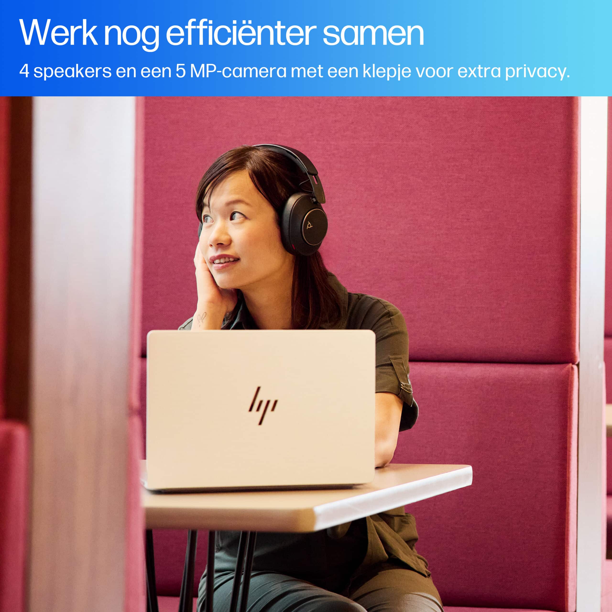 HP EliteBook X G1a Next Gen AI Wolf Pro Security Edition Copilot+ PC AMD Ryzen AI 7 PRO 360 Laptop 35,6 cm (14") Touchscreen 2.8K 32 GB LPDDR5x-SDRAM 1 TB SSD Wi-Fi 7 (802.11be) Windows 11 Pro Zilver - Afbeelding 4