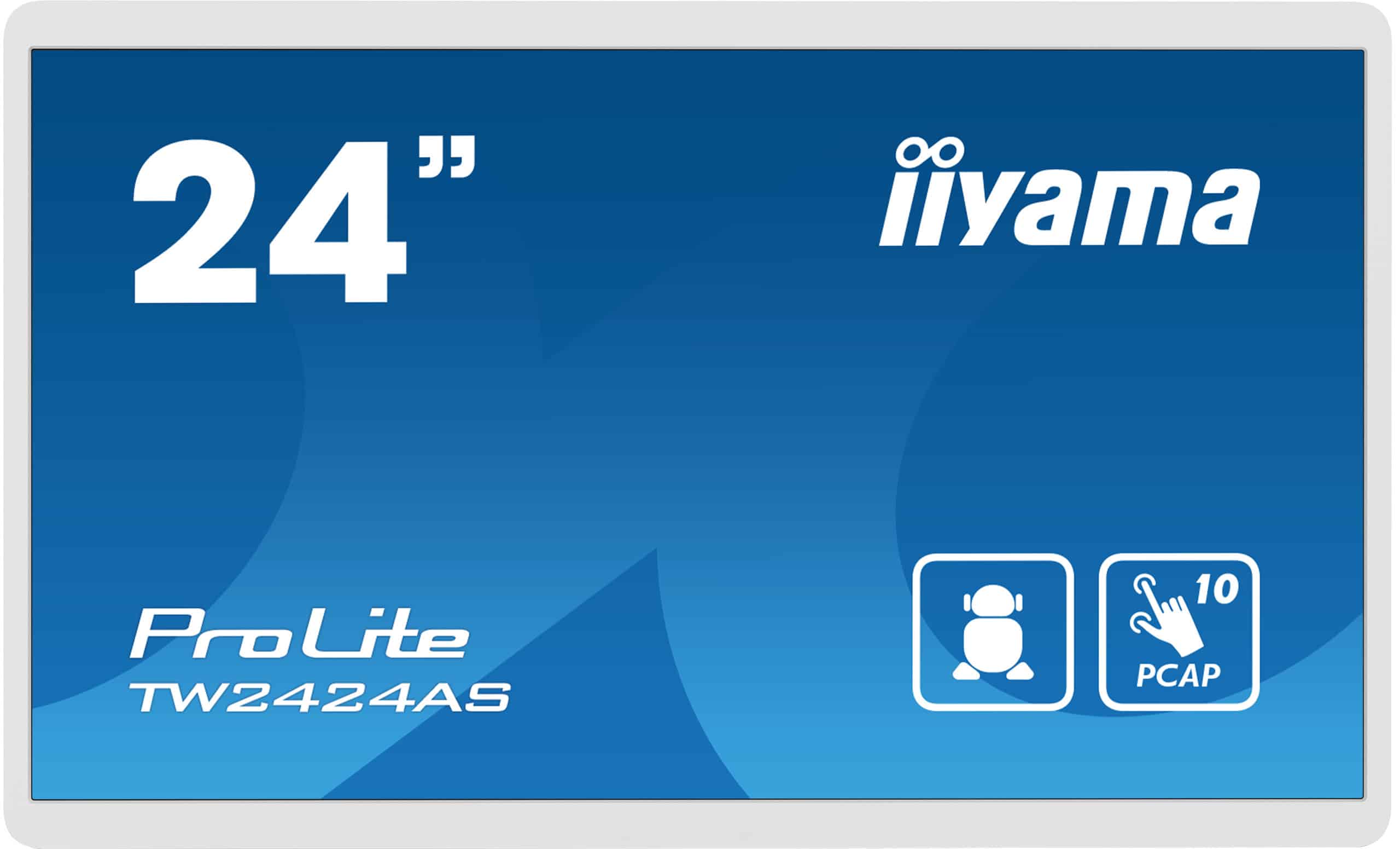 iiyama TW2424AS-W1 beeldkrant Digitale signage flatscreen 60,5 cm (23.8") Wifi 250 cd/m² 4K Ultra HD Zwart Touchscreen Type processor Android 24/7 - Afbeelding 2