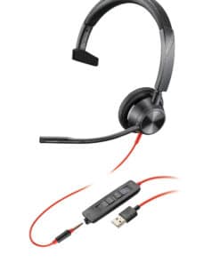 HP Poly Blackwire 3315 Microsoft Teams Certified USB-A Headset - Afbeelding 4