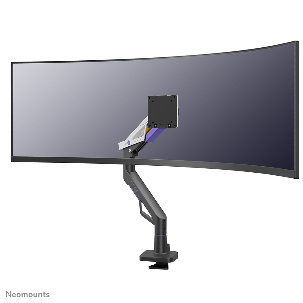 Neomounts DS70-256BL1 Gaming monitor arm 24-57", Clamp/Grommet, 30 kg, Gas spring, Topfix, 180°