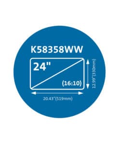 Kensington MagPro-privacyschermfilter met magneetstrip voor beeldschermen van 24" (16:10) - Afbeelding 7