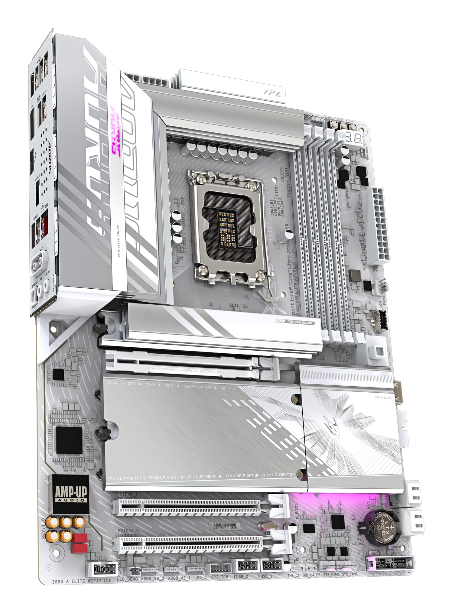 GIGABYTE Z890 AORUS ELITE WIFI7 ICE Intel Z890 LGA 1851 (Socket V1) ATX - Afbeelding 3