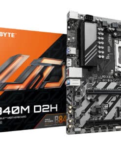 GIGABYTE B840M D2H moederbord AMD B840 Socket AM5 micro ATX