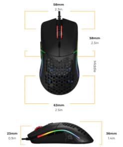 Glorious Gaming Model O- muis Gamen Rechtshandig USB Type-A Optisch 3200 DPI - Afbeelding 8