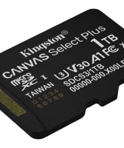 Kingston Technology 1TB microSDXC Canvas Select Plus Gen3 150MB/s A1 kaart + adapter - Afbeelding 4