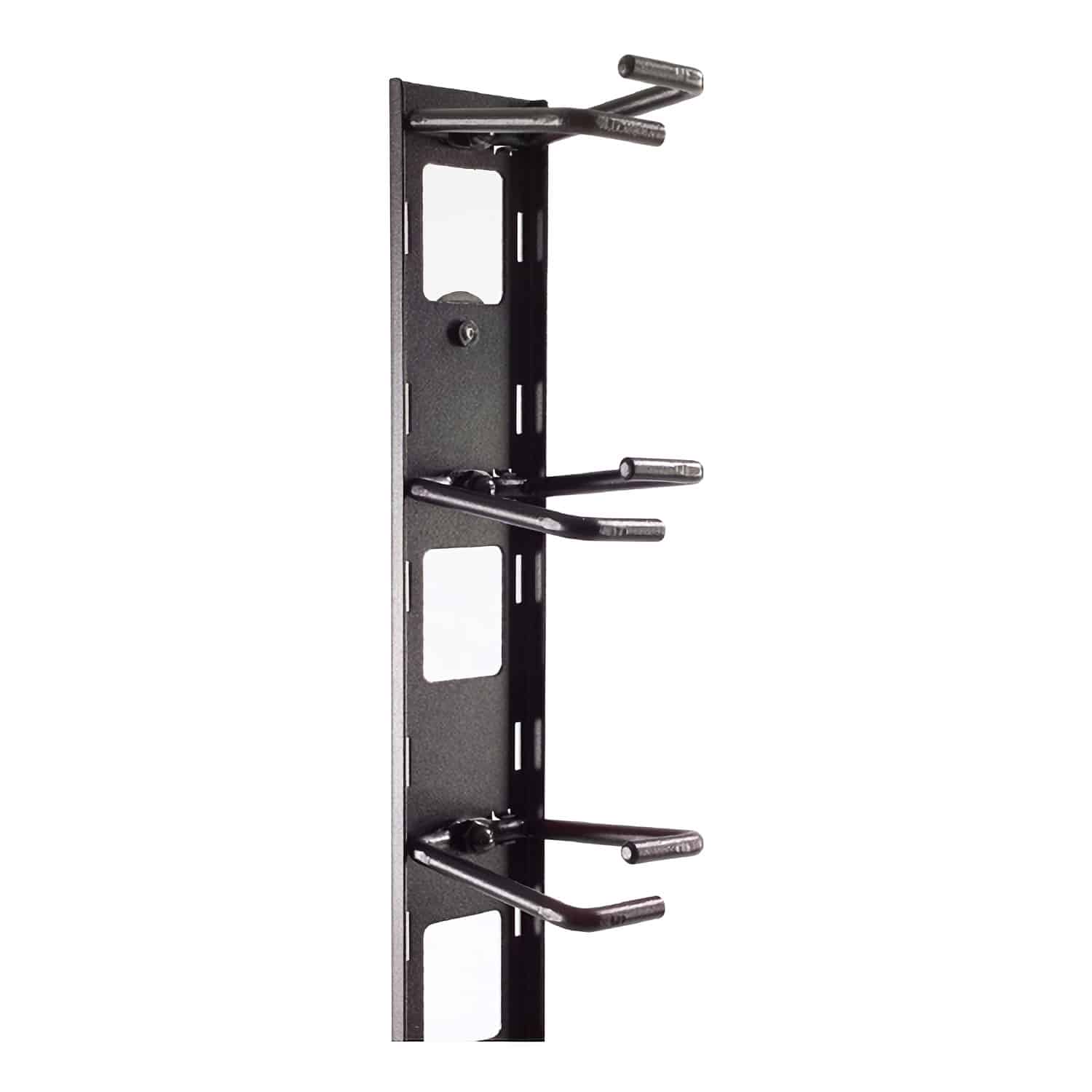 APC Verticale kabelorganizer, 8 kabelringen, nul U - Afbeelding 4