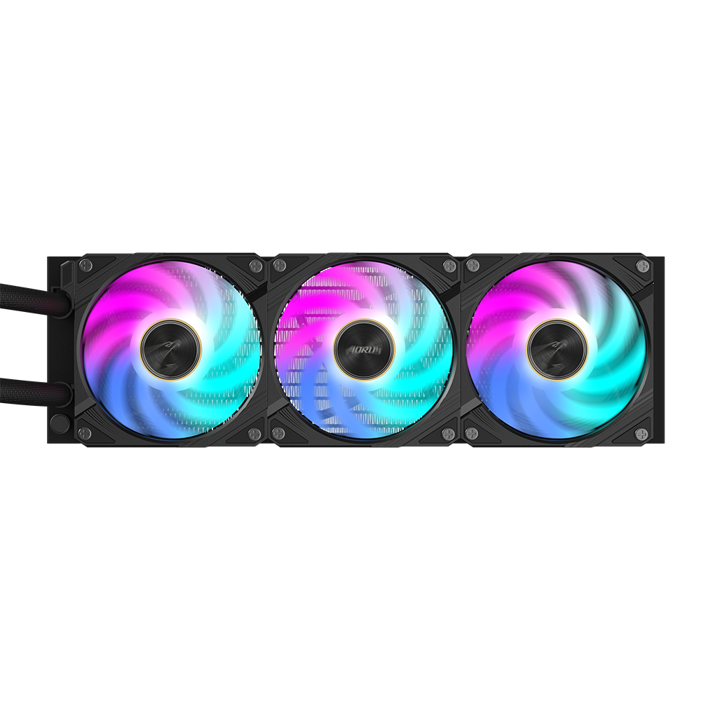 GIGABYTE AORUS WATERFORCE X II 360 Processor Alles-in-één vloeistofkoeler 12 cm Zwart - Afbeelding 4