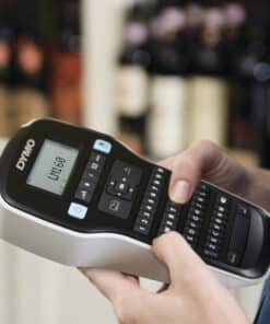 DYMO LabelManager 160-labelmaker | Draagbare labelprinter met AZERTY-toetsenbord | Inclusief zwart-wit D1-etiketten (12 mm) | Voor thuis en op kantoor - Afbeelding 3