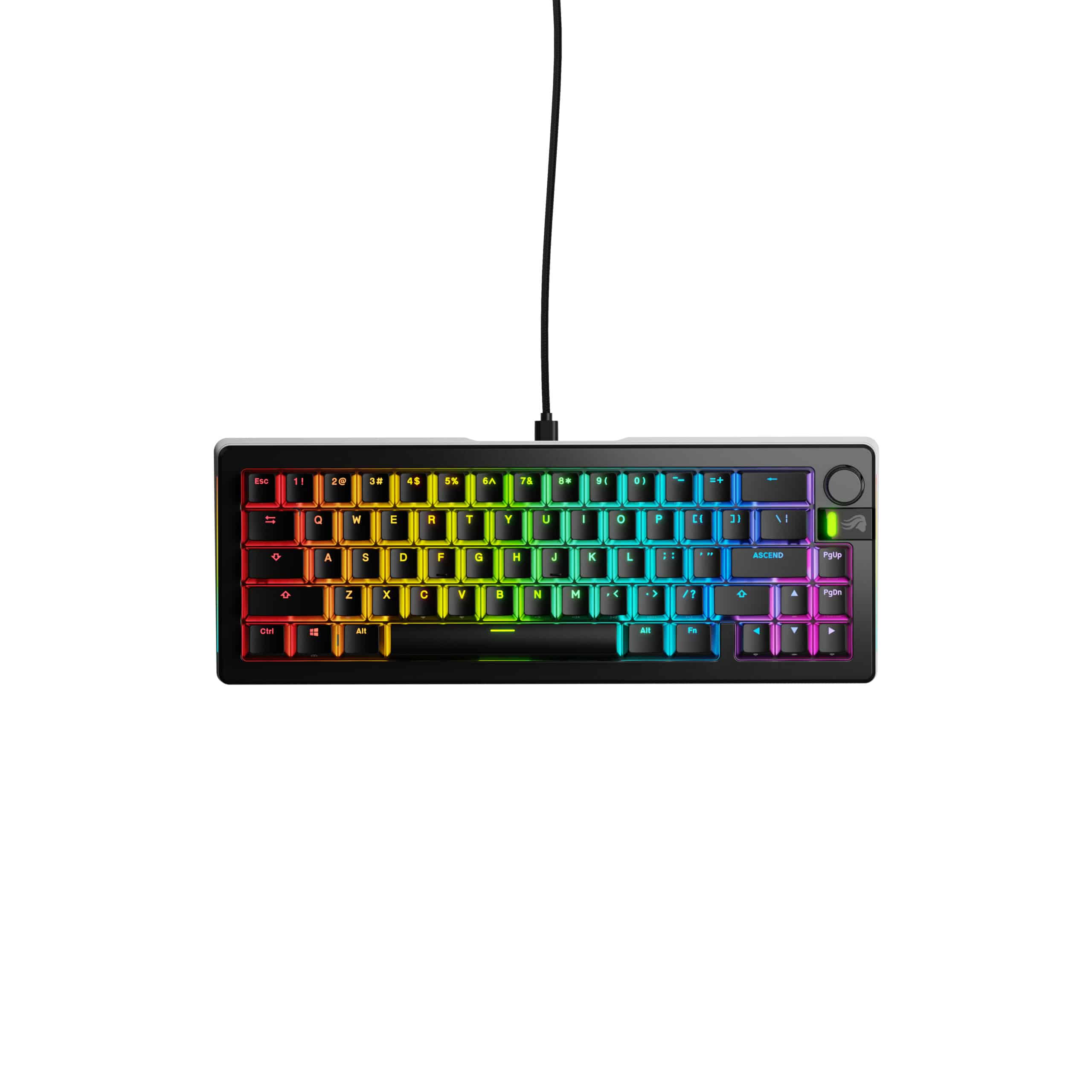 Glorious Gaming GMMK 3 PRO 65% Prebuilt toetsenbord Gamen USB QWERTY Amerikaans Engels Zwart - Afbeelding 2