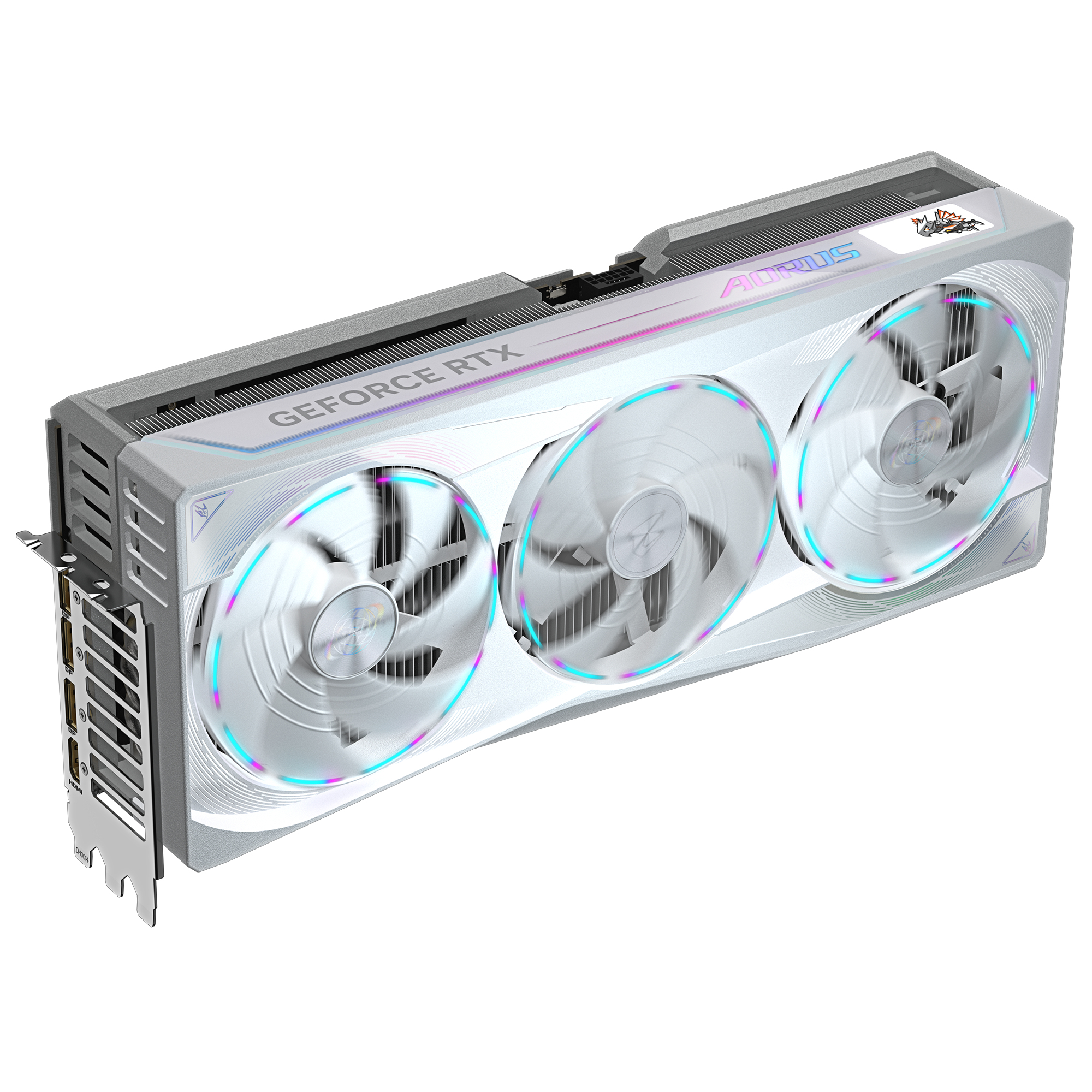 Gigabyte GV-N5090AORUSM ICE-32GD AORUS GeForce RTX 5090 MASTER ICE 32G, 32 GB GDDR7, 512 bit - Afbeelding 5