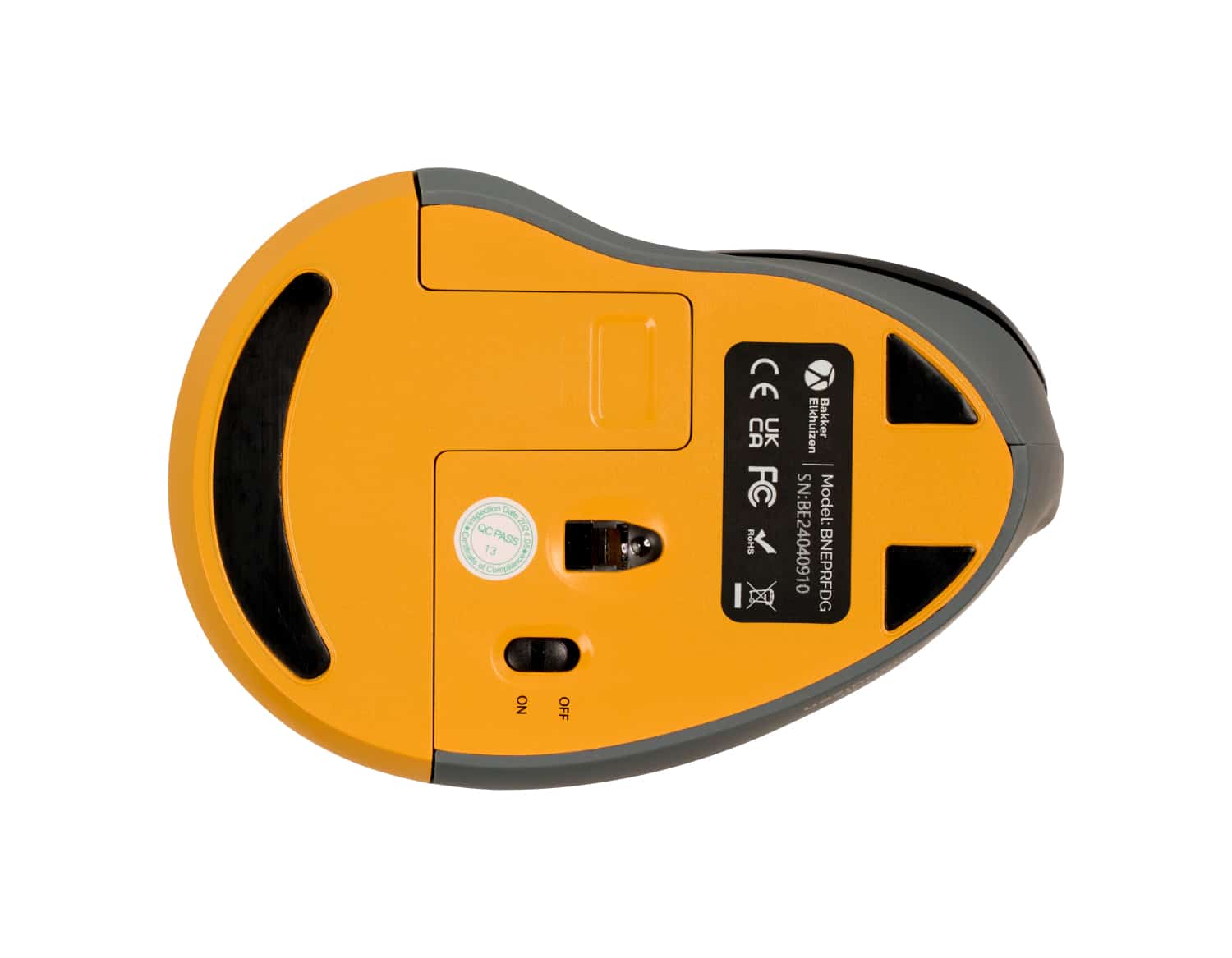 BakkerElkhuizen PRF Mouse Wireless Dark Grey - Afbeelding 7