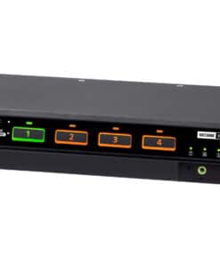 ATEN 4-poorts USB 5K DisplayPort/HDMI universele beveiligde KVM-switch met CAC (PSD PP v4.0-compatibel)
