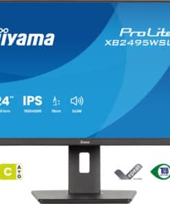 iiyama ProLite XB2495WSU-B1 computer monitor 61,2 cm (24.1") 1920 x 1200 Pixels WUXGA LCD Zwart - Afbeelding 2