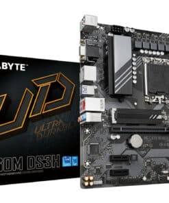 GIGABYTE B760M DS3H moederbord Intel B760 Express LGA 1700 micro ATX