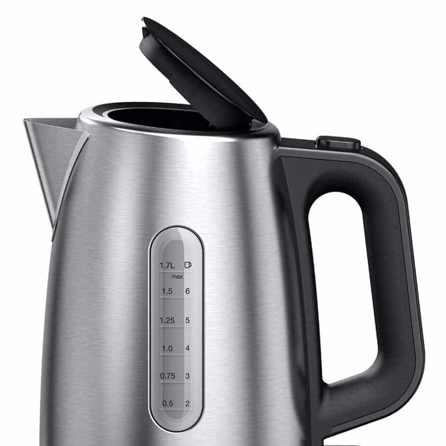 Braun PurShine WK102AI-WK1500BK waterkoker 1,7 l 2200 W Zwart, Roestvrijstaal - Afbeelding 4