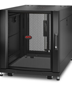 APC NetShelter SX 12U Server Rack Enclosure 600mm x 900mm w/ Sides Black - Afbeelding 2