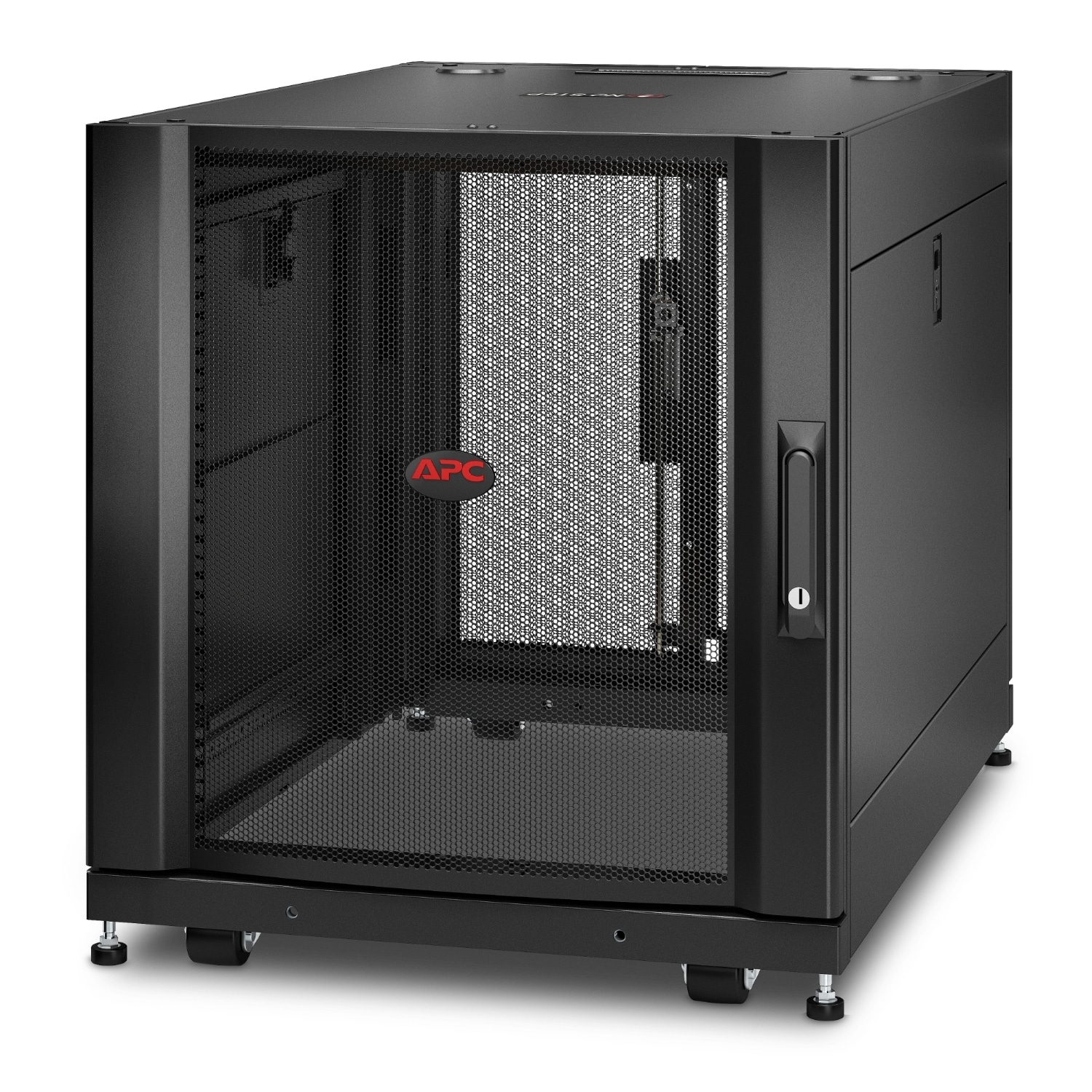 APC NetShelter SX 12U Server Rack Enclosure 600mm x 900mm w/ Sides Black - Afbeelding 2