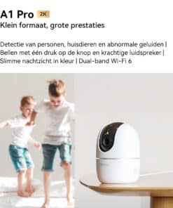 Imou A1 Pro 2K IP-beveiligingscamera Binnen 2304 x 1296 Pixels Bureau