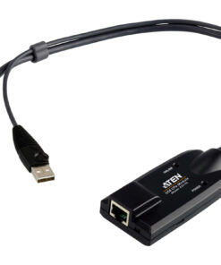 ATEN USB VGA KVM-adapter met ondersteuning: voor Composiet video